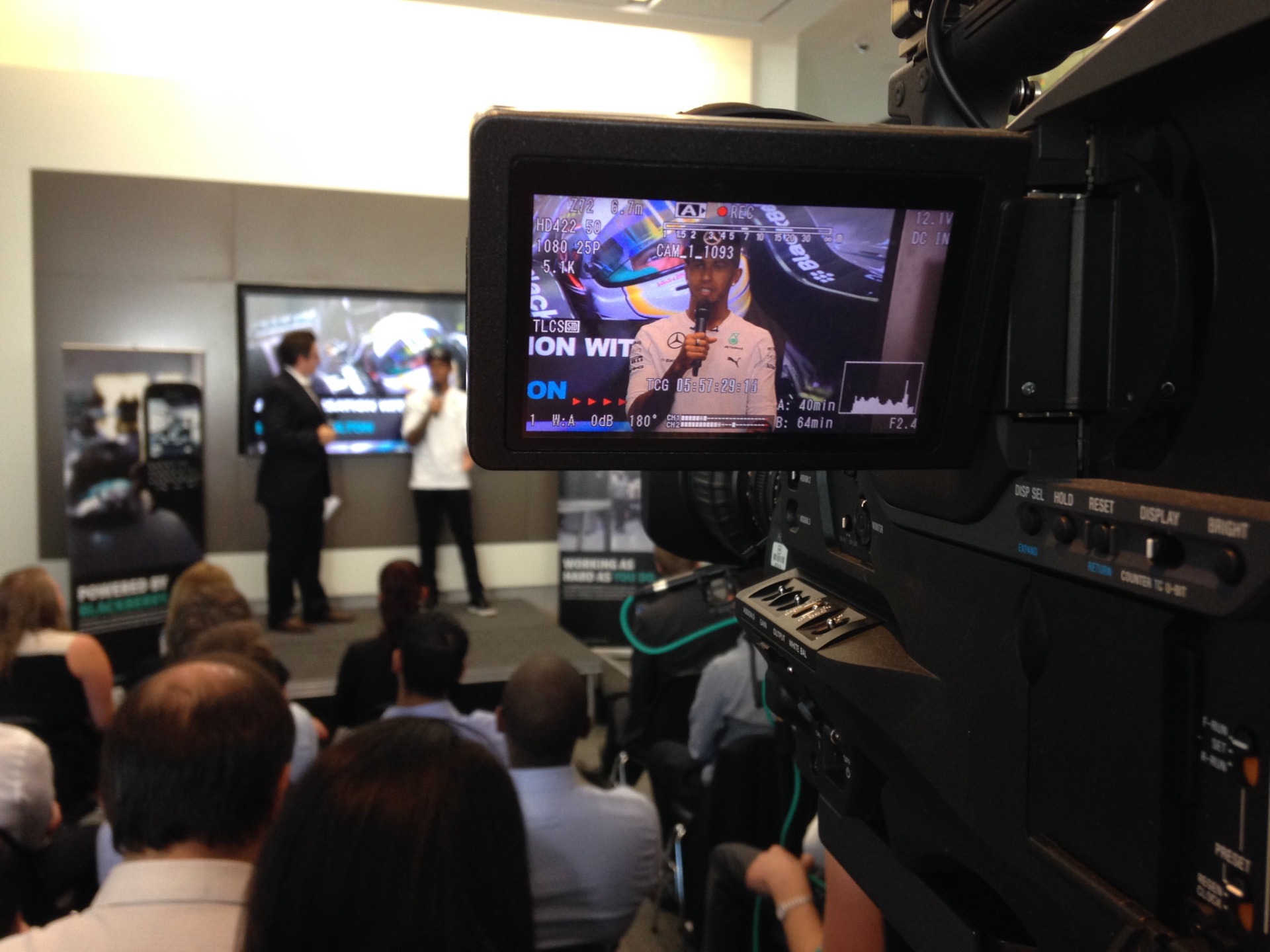 Behind the scenes on an Enriching Media shoot