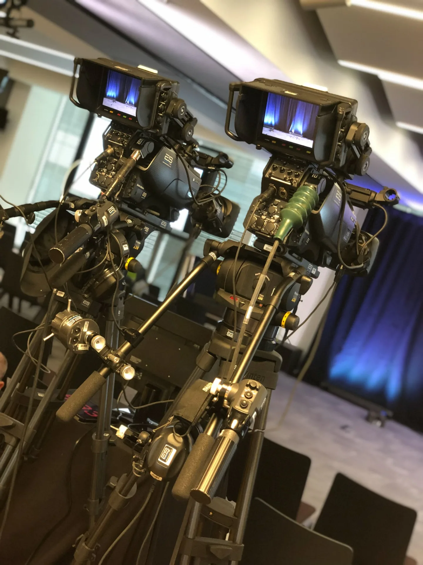 Behind the scenes on an Enriching Media shoot