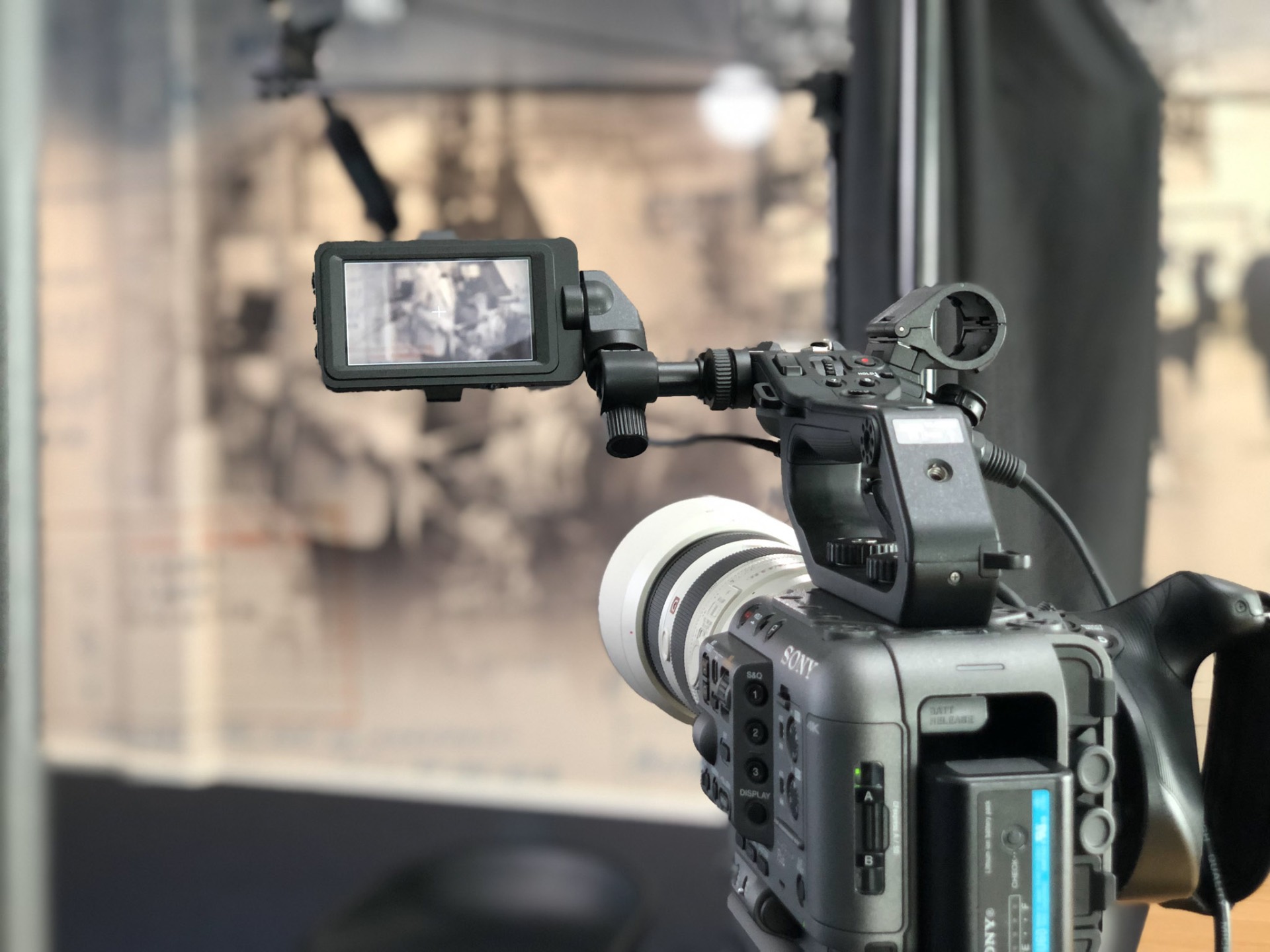 Behind the scenes on an Enriching Media shoot
