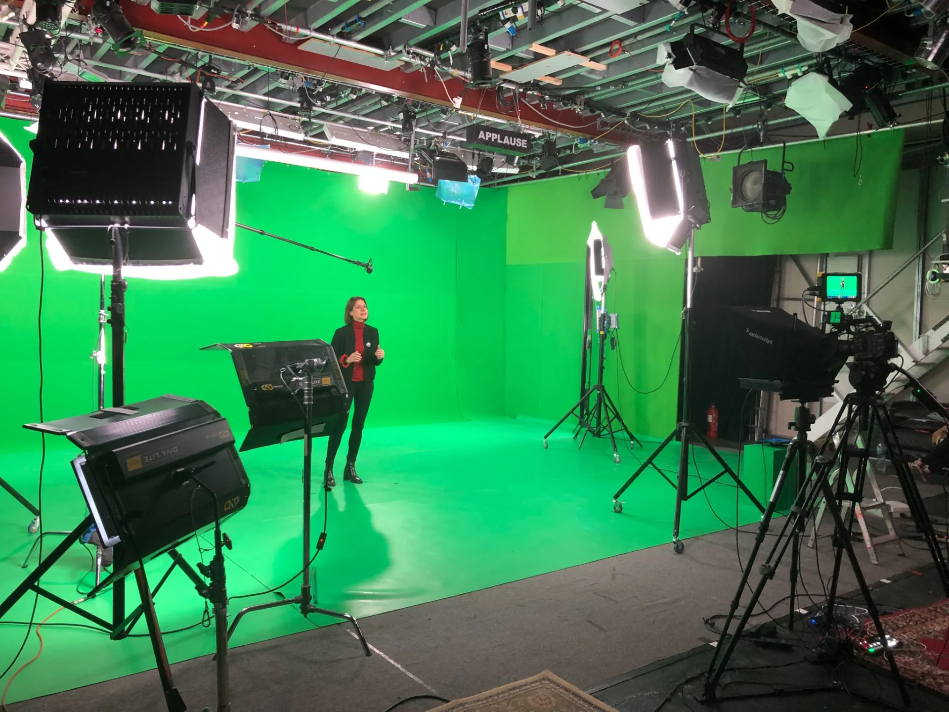 Behind the scenes on an Enriching Media shoot